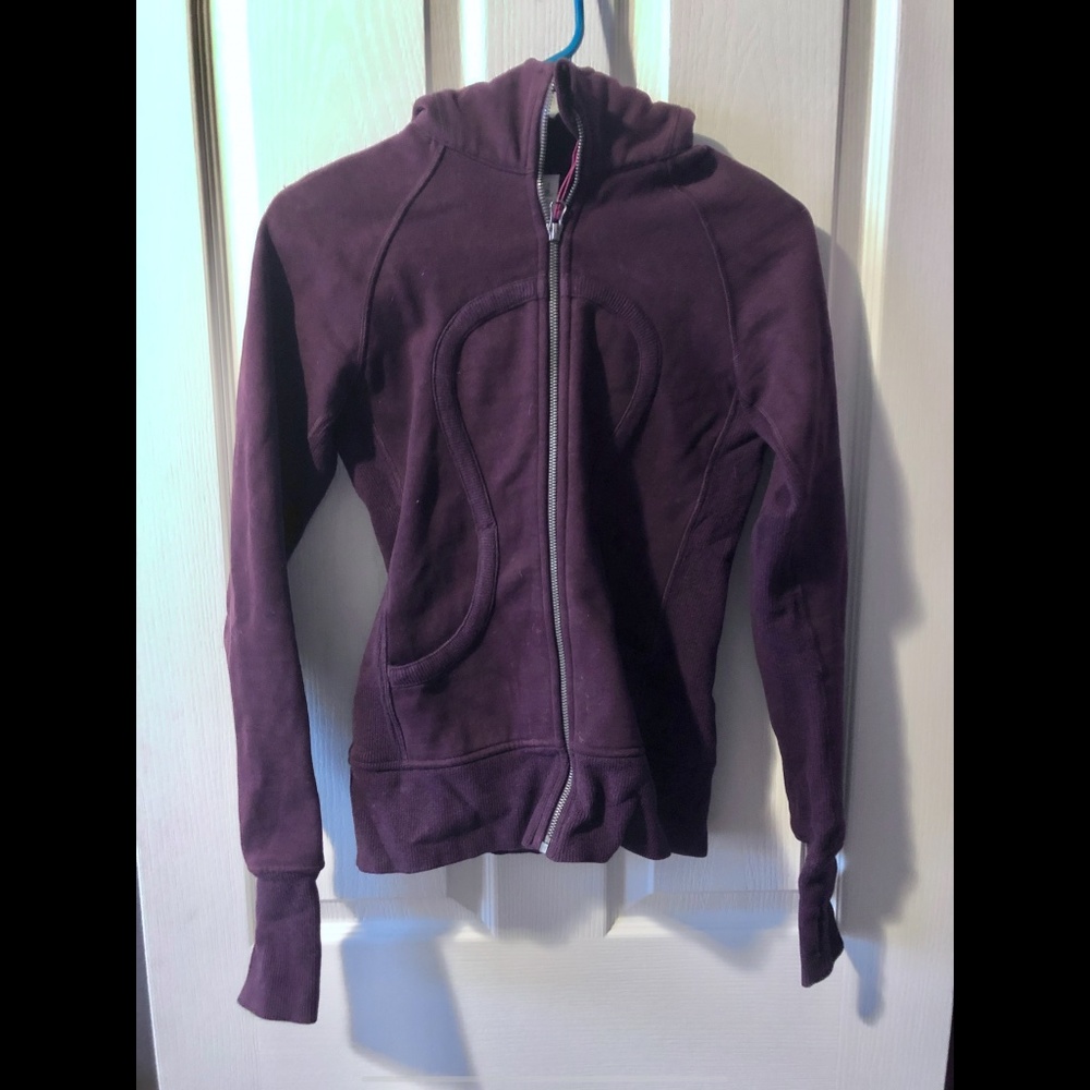 Lululemon Scuba Hooded Jacket with zipper Size 2